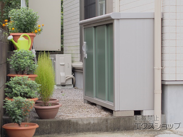 神奈川県横浜市のの物置・屋外倉庫 エスモ 一般型(ESE-1505Y-EG ) 施工例