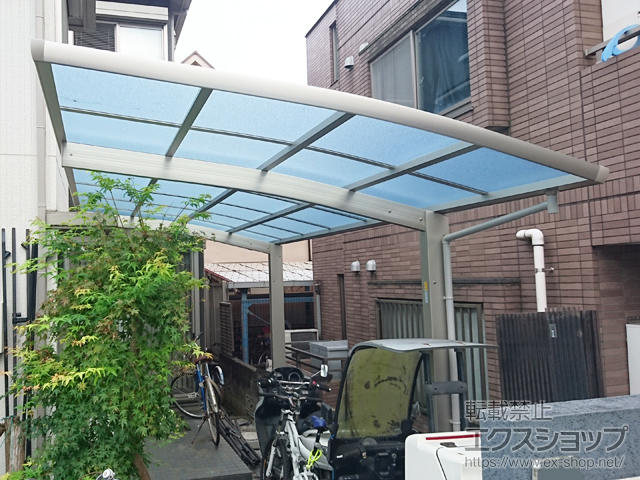 東京都立川市ののカーポート レイナポートグラン　積雪〜20cm対応 施工例