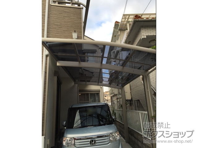 大阪府寝屋川市ののカーポート レイナポートグラン　積雪〜20cm対応 施工例