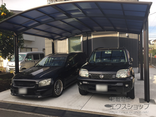 神奈川県横浜市ののカーポート レイナツインポートグラン　積雪〜20cm対応 施工例