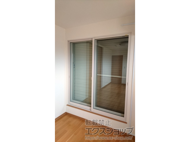 東京都町田市のの窓シャッター、二重窓（内窓） インプラス ダストバリア仕様 引違い窓 2枚建 施工例