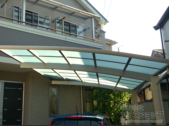 東京都立川市ののカーポート レイナポートグラン　積雪〜20cm対応 施工例