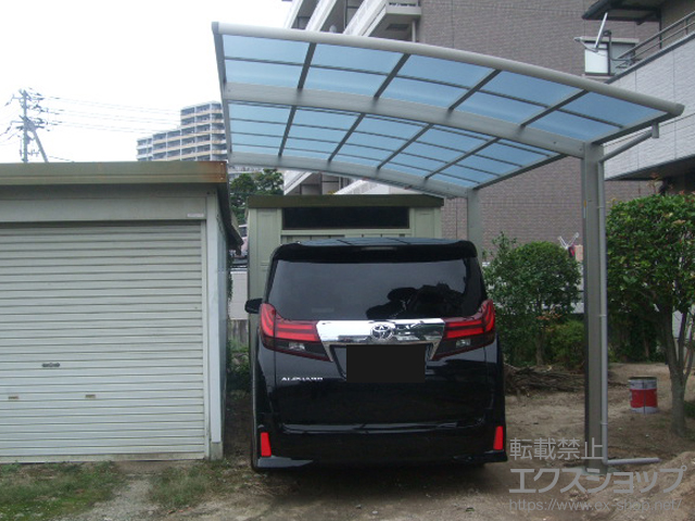 広島県広島市ののカーポート レイナポートグラン　積雪〜20cm対応 施工例