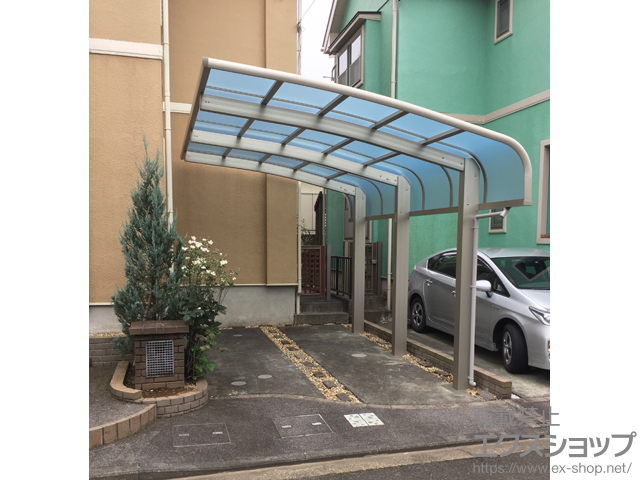 神奈川県横浜市ののカーポート レイナキャップポートグラン50　積雪〜50cm対応 施工例