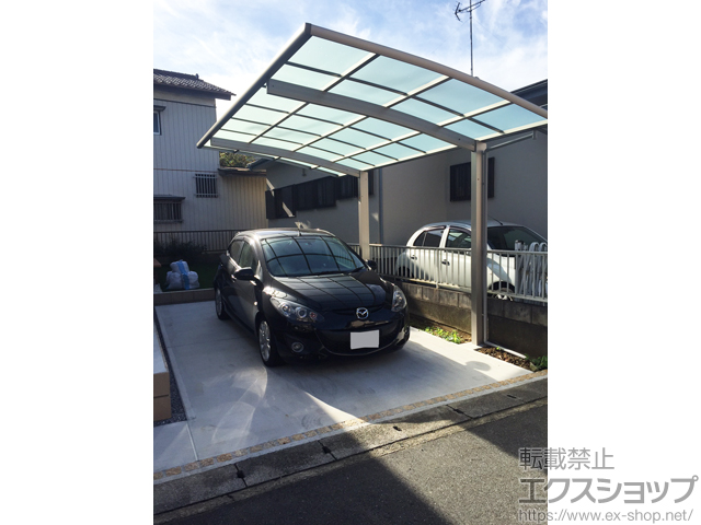 千葉県我孫子市ののカーポート レイナポートグラン　積雪〜20cm対応 施工例