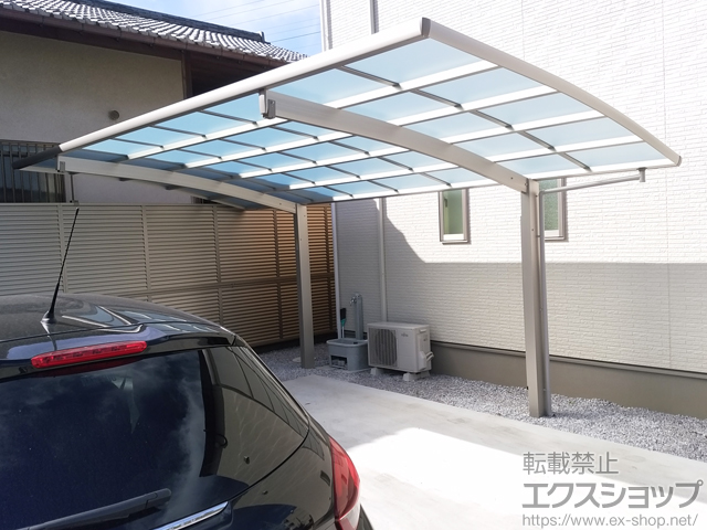 群馬県高崎市ののカーポート レイナポートグラン　積雪〜20cm対応 施工例