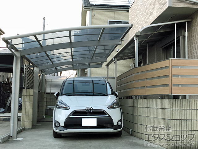 千葉県船橋市ののカーポート レイナポートグラン 延長　積雪〜20cm対応 施工例