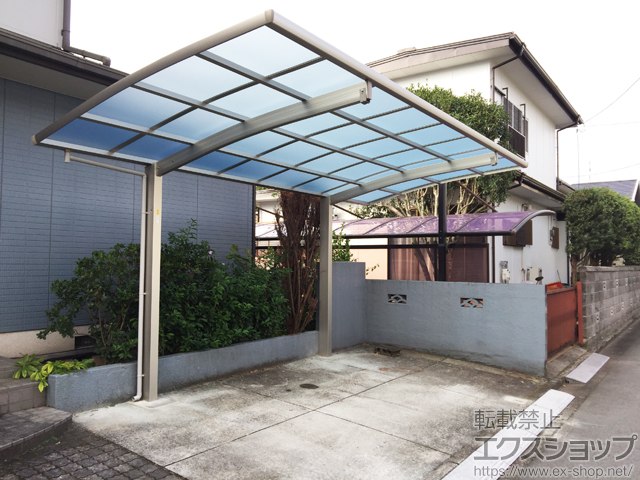 熊本県熊本市ののカーポート レイナポートグラン　積雪〜20cm対応 施工例