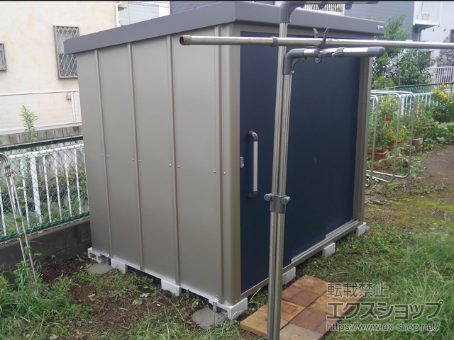 神奈川県横浜市のの物置・屋外倉庫 エスケーエイト  一般型(SK8-100) 施工例