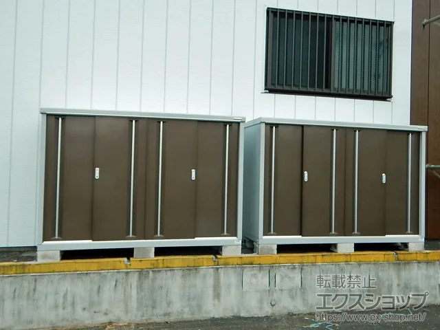 埼玉県さいたま市のイナバの物置・収納・屋外倉庫 シンプリー 一般型 1940×615×1303 MJX-196C-TB 施工例