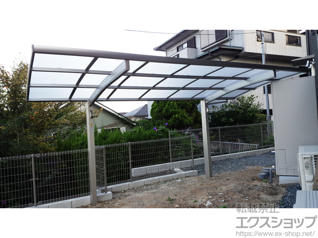 福岡県福岡市ののサイクルポート・駐輪場 レイナポートグランミニ 積雪〜20cm対応 施工例