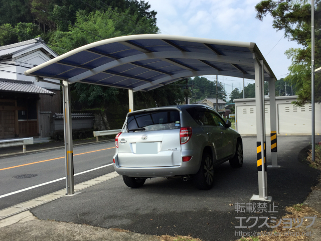 奈良県桜井市ののカーポート レイナツインポートグラン　積雪〜20cm対応 施工例