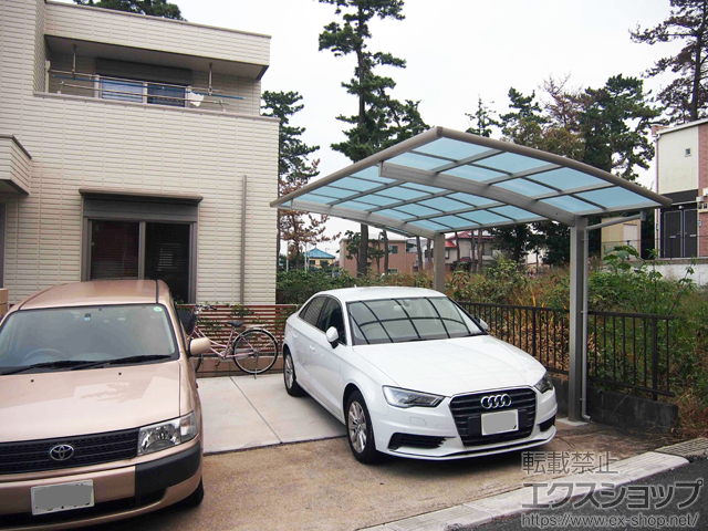 千葉県八千代市ののカーポート レイナポートグラン　積雪〜20cm対応 施工例