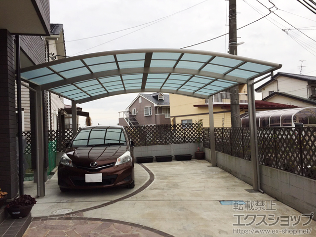 宮城県仙台市ののカーポート レイナツインポートグラン　積雪〜20cm対応 施工例