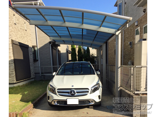 千葉県八千代市ののカーポート レイナポートグラン 延長　積雪〜20cm対応 施工例