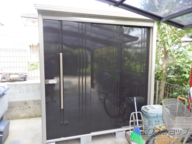 東京都足立区のの物置・屋外倉庫 Mr.ストックマンダンディ 多雪型 結露減少型(ND-SZ2012-K) 施工例