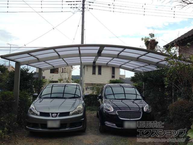 茨城県鉾田市ののカーポート レイナツインポートグラン　積雪〜20cm対応 施工例
