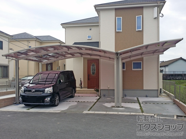 福岡県北九州市ののカーポート レイナポートグラン　積雪〜20cm対応 施工例