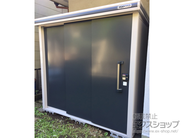 神奈川県横浜市のの物置・屋外倉庫 エルモ 一般型(LMD-2208-SM) 施工例