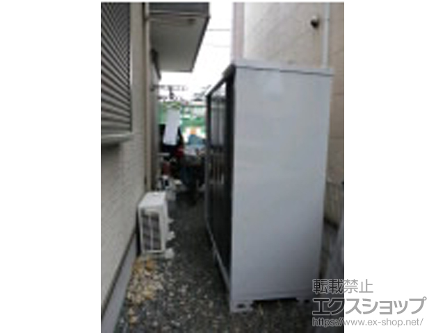 兵庫県川西市のの物置・屋外倉庫 シンプリー一般型（MJX-217E-PG） 施工例