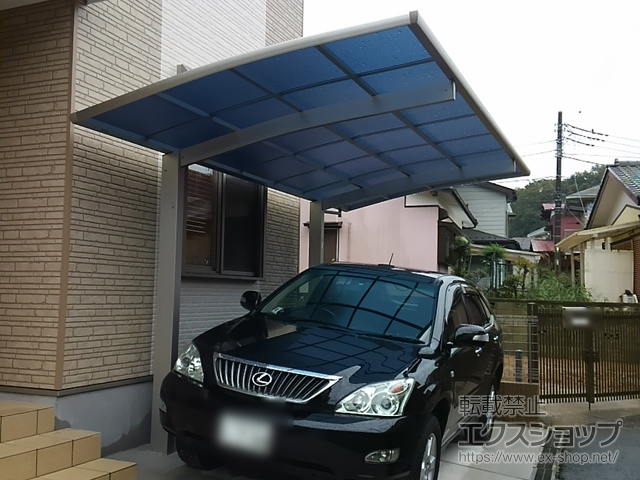 千葉県成田市ののカーポート プレシオスポート 積雪〜20cm対応 施工例