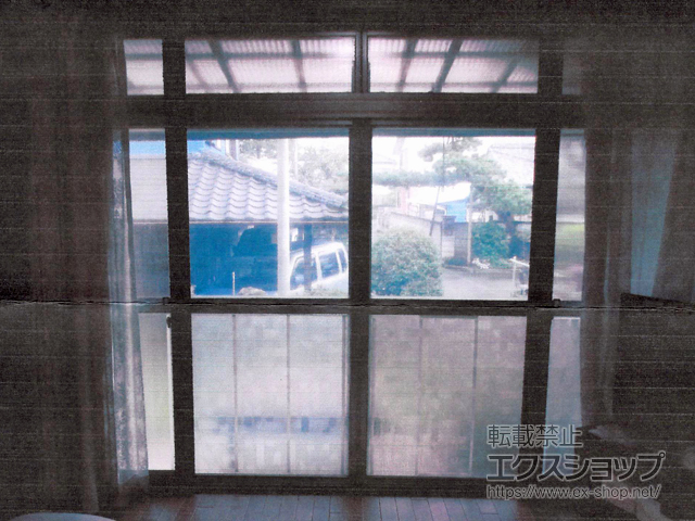 埼玉県越谷市のの二重窓（内窓） インプラス ダストバリア仕様 引違い窓 4枚建 施工例