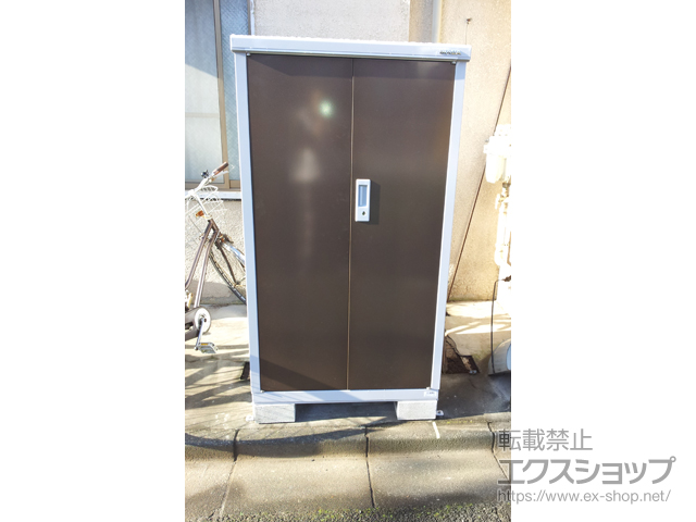 東京都世田谷区のの物置・屋外倉庫 アイビーストッカー（BJX-097D-TB） 施工例