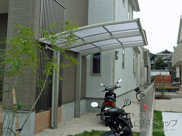 福岡県福岡市ののサイクルポート・駐輪場 プレシオスポート ミニ 積雪〜20cm対応 施工例