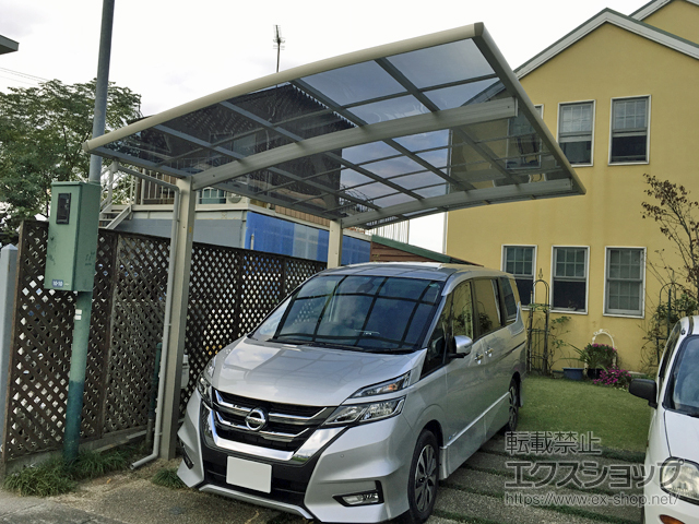 滋賀県大津市ののカーポート レイナポートグラン　積雪〜20cm対応 施工例