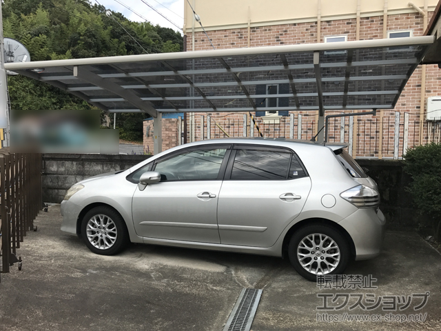 奈良県奈良市ののカーポート プレシオスポート 積雪〜20cm対応 施工例