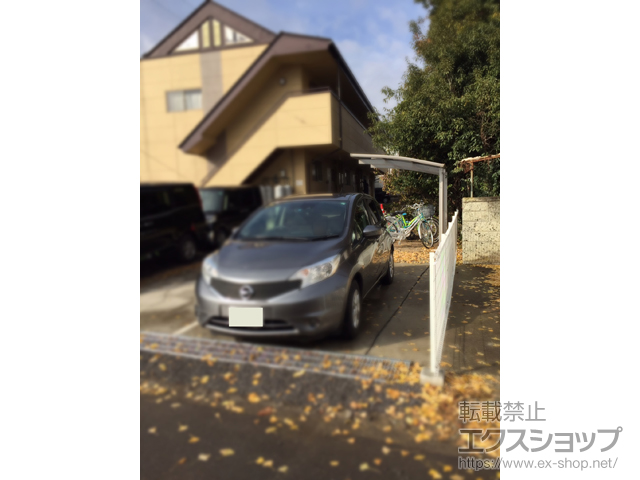 長野県上田市ののサイクルポート・駐輪場 プレシオスポート ミニ 積雪〜20cm対応 施工例