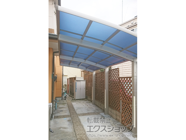 東京都武蔵村山市ののカーポート レイナポートグラン50 積雪〜50cm対応*3本柱仕様 施工例