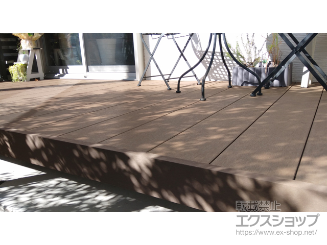 埼玉県深谷市ののウッドデッキ マージウッドデッキ 施工例