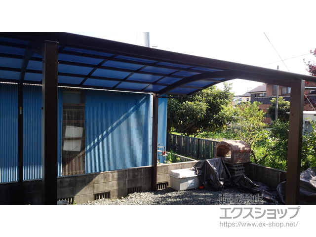 愛知県半田市ののカーポート レイナツインポートグラン　積雪〜20cm対応 施工例