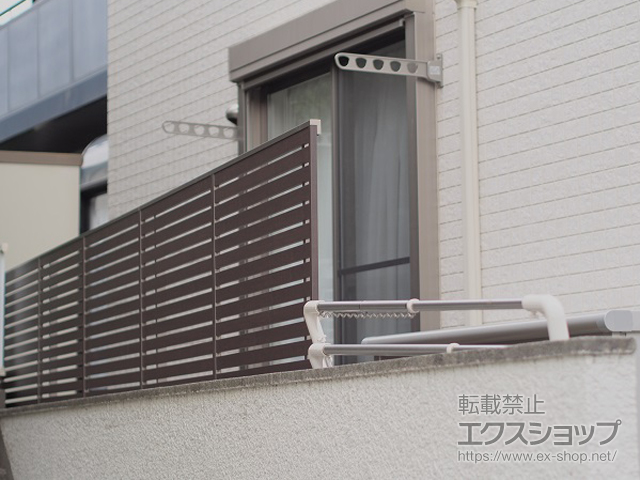 神奈川県横浜市ののフェンス・柵 ジオーナフェンスB3型 フリーポールタイプ 施工例