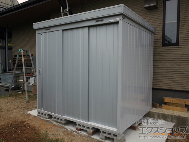 大分県日田市のの物置・屋外倉庫 ネクスタ 一般型 (NXN-40S-FS ) 施工例