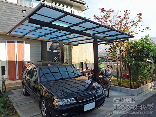 東京都西東京市ののカーポート エフルージュ プラス　積雪〜20cm対応 施工例