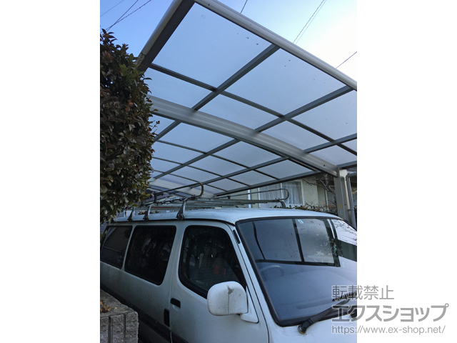 宮城県名取市ののカーポート プレシオスポート 積雪〜20cm対応 施工例
