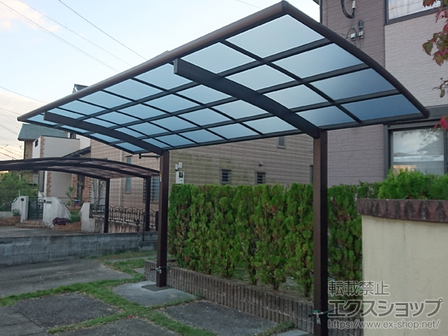 福岡県筑紫野市ののカーポート レイナポートグラン 積雪〜20cm対応 施工例