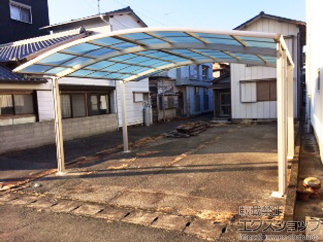 徳島県小松島市ののカーポート レイナツインポートグラン　積雪〜20cm対応 施工例