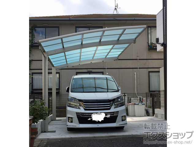 神奈川県藤沢市ののカーポート レイナポートグラン　積雪〜20cm対応 施工例