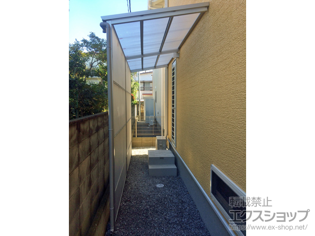 栃木県小山市ののストックヤード ストックヤードII オープンタイプ 積雪〜20cm対応 施工例