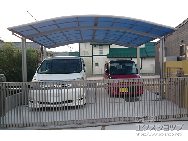 熊本県宇土市ののカーポート レイナツインポートグラン　積雪〜20cm対応 施工例