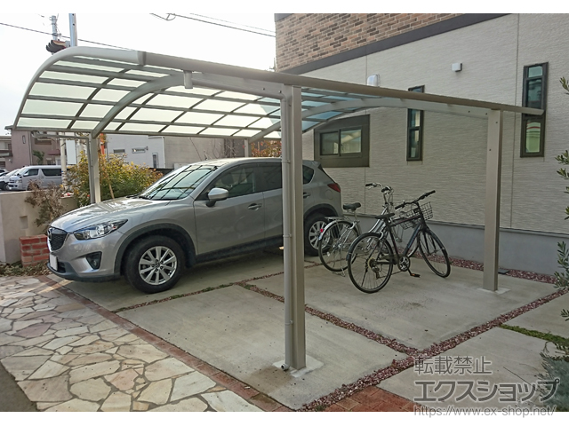 千葉県柏市ののカーポート レイナツインポートグラン　積雪〜20cm対応 施工例