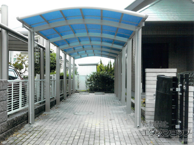 佐賀県三養基郡基山町ののカーポート レイナワンポートグラン50 積雪50cm対応 施工例