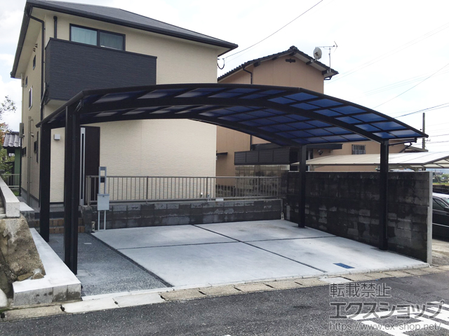 ののカーポート レイナトリプルポートグラン　積雪〜20cm対応 施工例