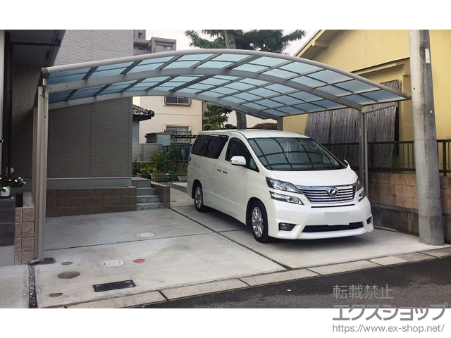 大分県別府市ののカーポート レイナツインポートグラン　積雪〜20cm対応 施工例