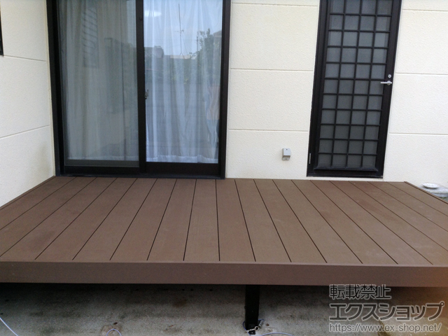 香川県高松市ののウッドデッキ マージウッドデッキ 施工例