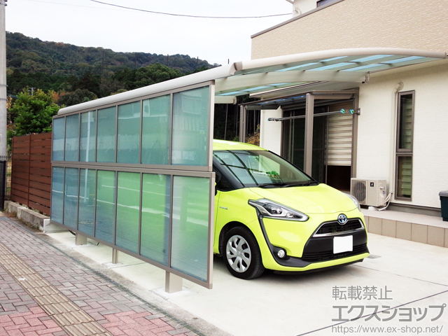 福岡県筑紫郡那珂川町ののカーポート レイナポートグラン　積雪〜20cm対応 施工例