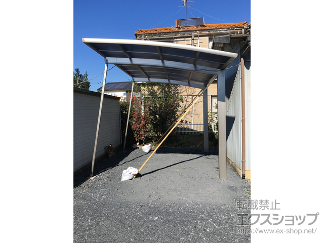 埼玉県川越市ののカーポート レイナポートグラン　積雪〜20cm対応 施工例